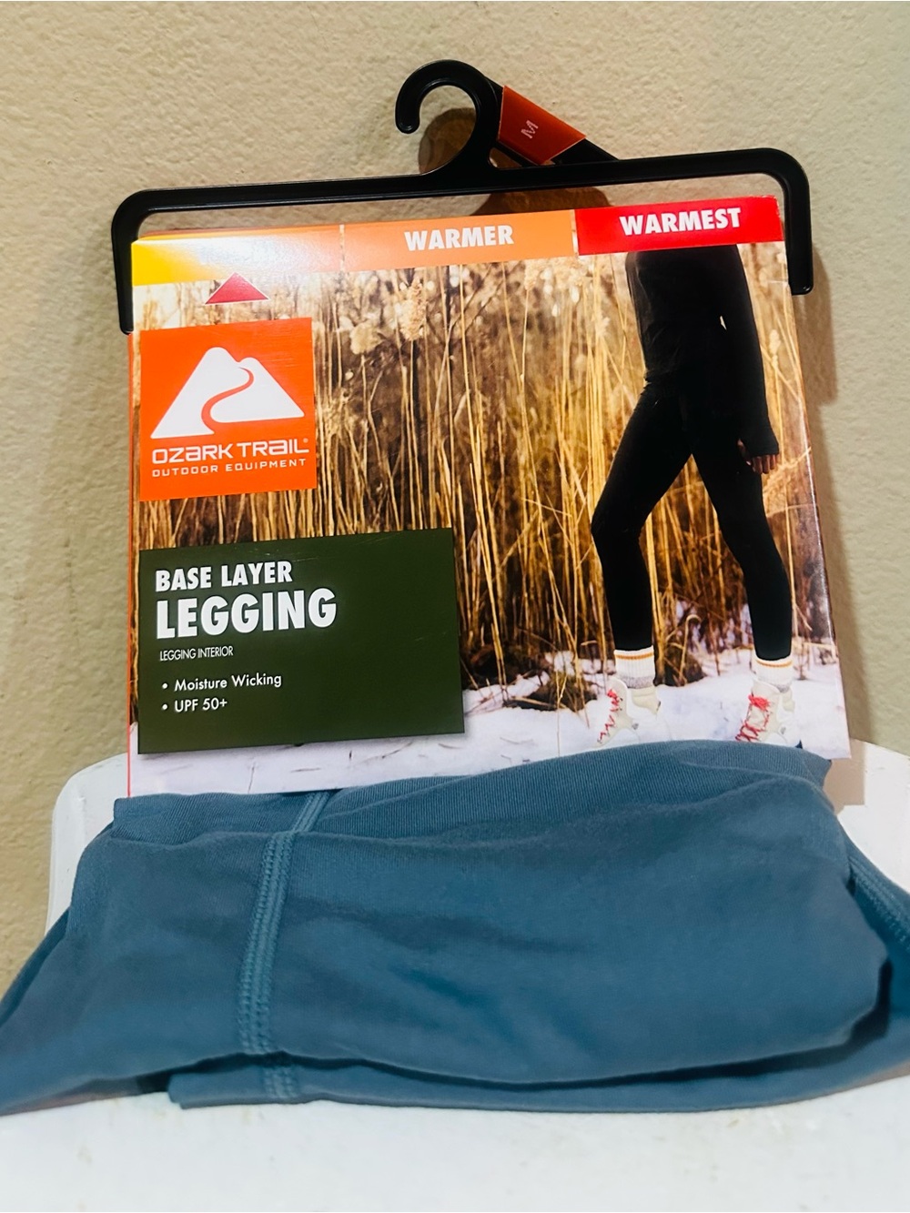 Ozark Trail Thermal Base Layer Leggings - Slate Blue